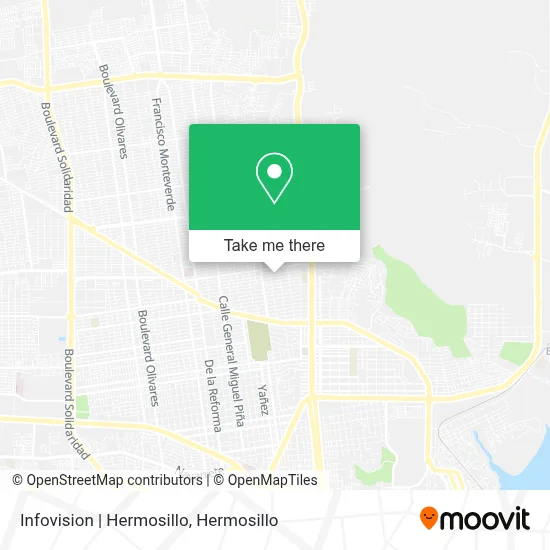 Infovision | Hermosillo map