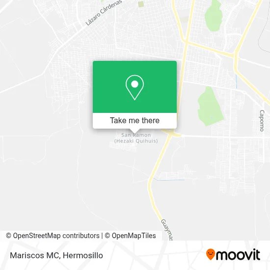 Mariscos MC map