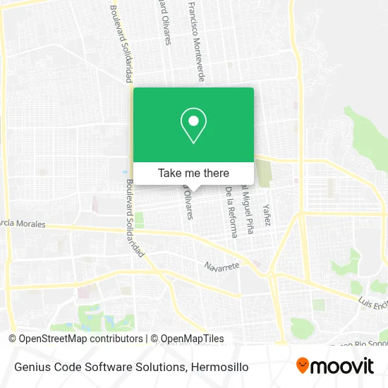 Genius Code Software Solutions map