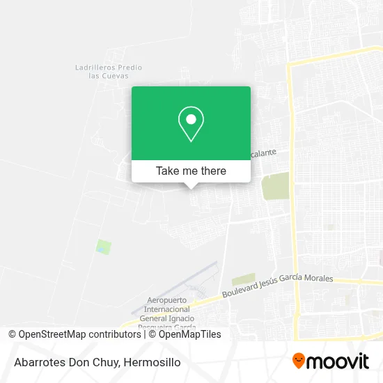 Abarrotes Don Chuy map