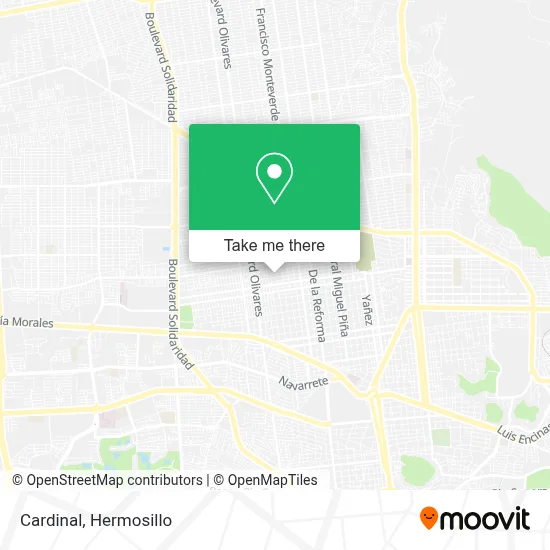 Cardinal map