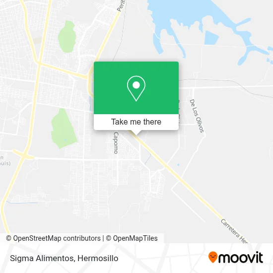 Sigma Alimentos map