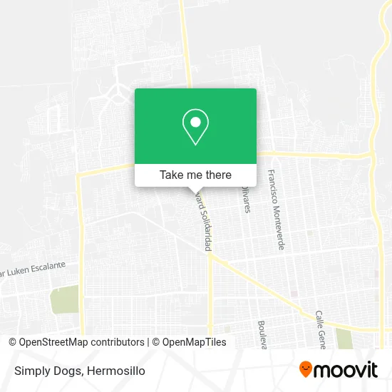 Simply Dogs map