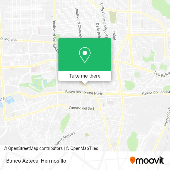 Banco Azteca map