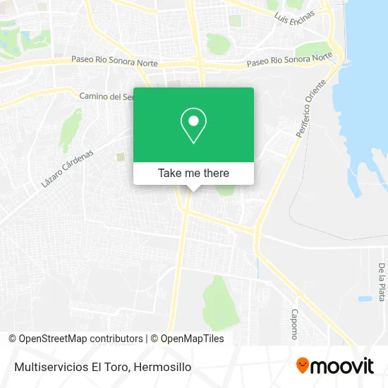 Multiservicios El Toro map