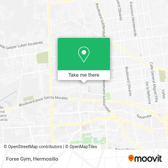 Forxe Gym map