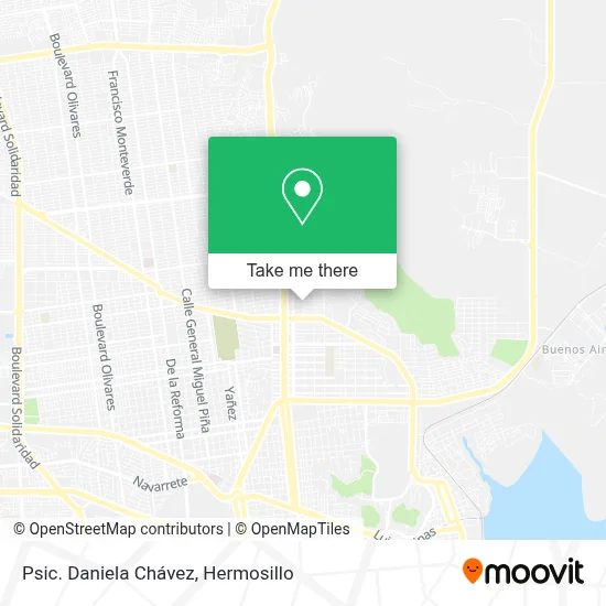 Psic. Daniela Chávez map