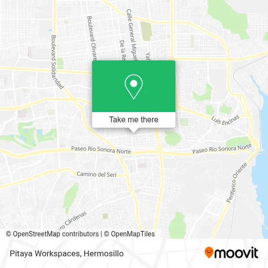 Pitaya Workspaces map