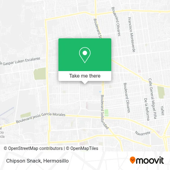 Chipson Snack map