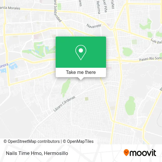 Nails Time Hmo map
