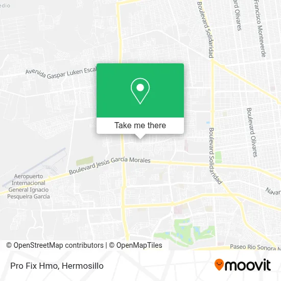 Pro Fix Hmo map