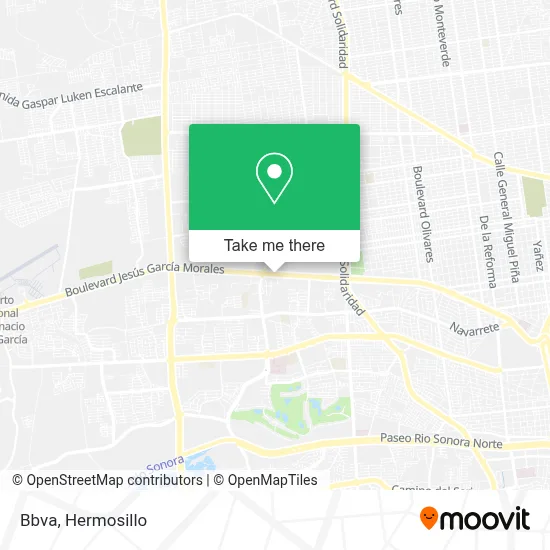Bbva map