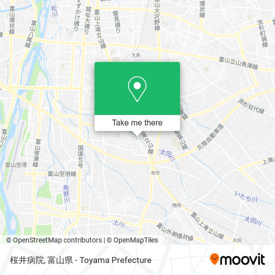 桜井病院 map