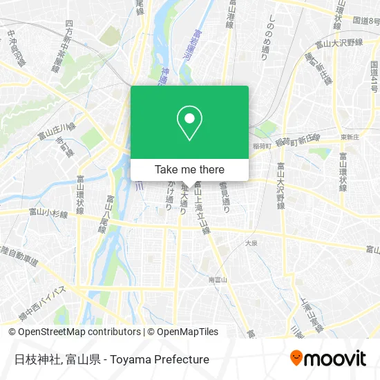 日枝神社 map
