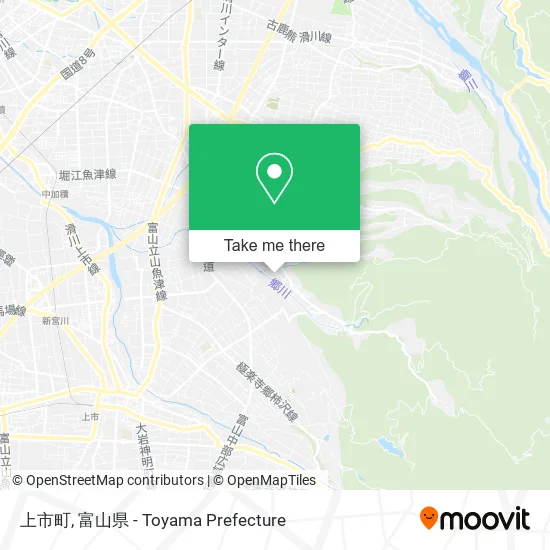 上市町 map