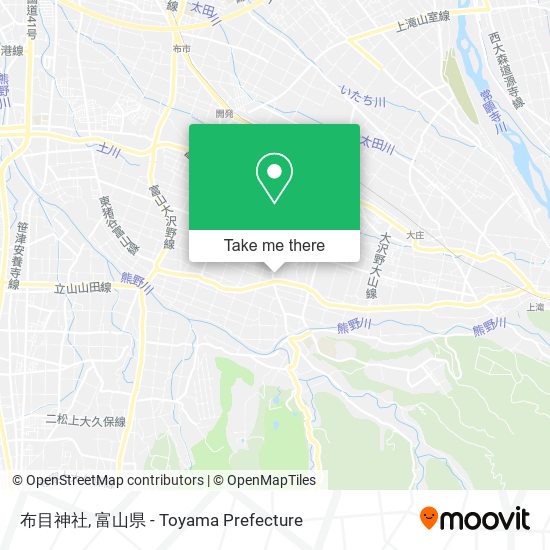 布目神社 map