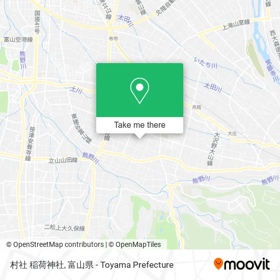 村社 稲荷神社 map
