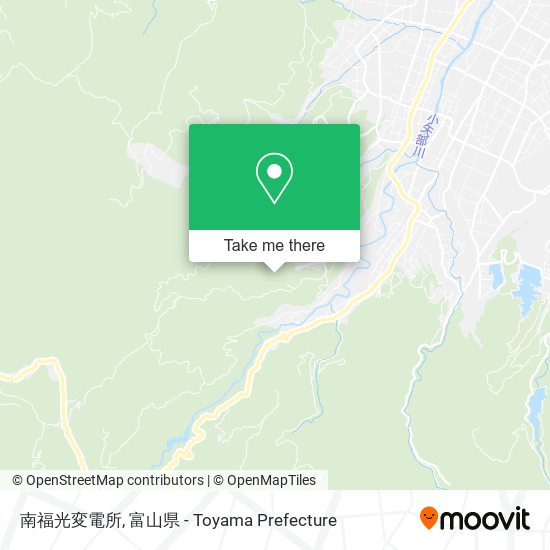 南福光変電所 map