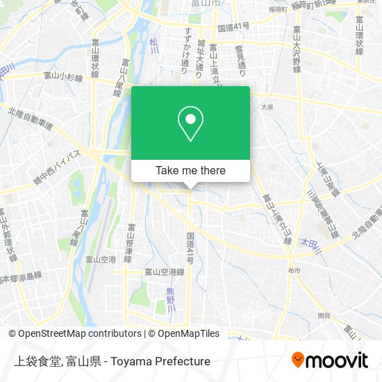 上袋食堂 map