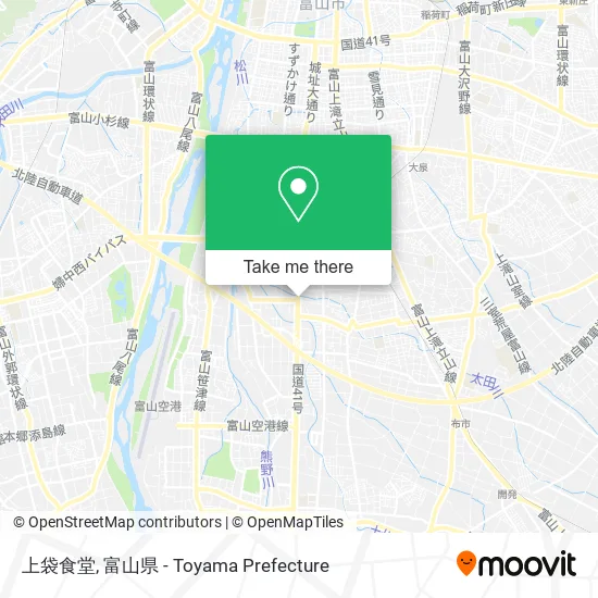 上袋食堂 map