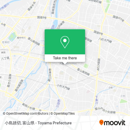 小島踏切 map
