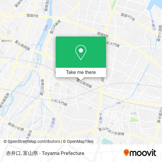 赤井口 map