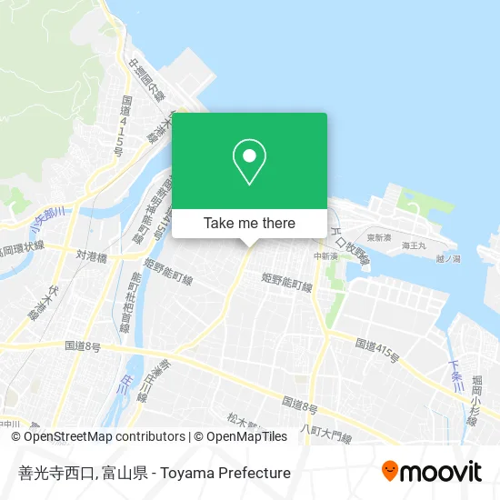 善光寺西口 map