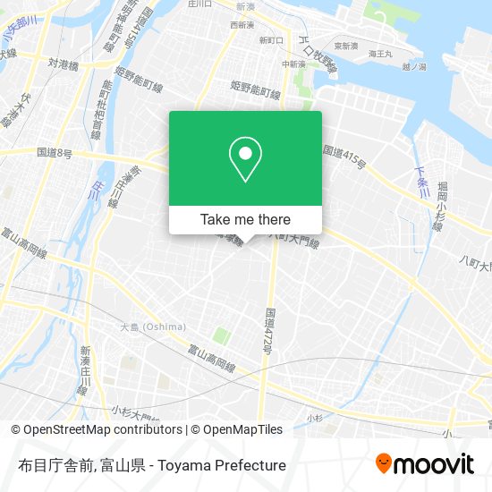 布目庁舎前 map