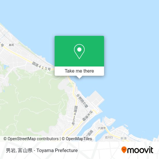 男岩 map