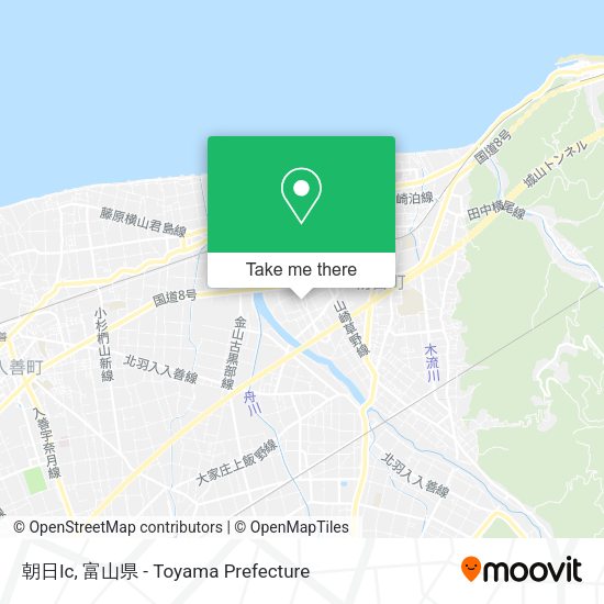 朝日Ic map