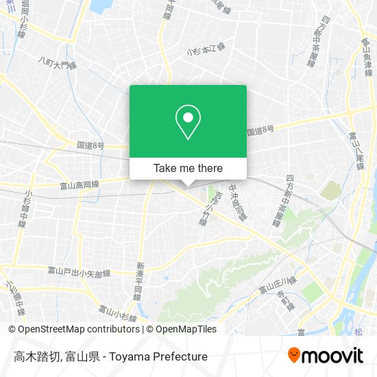 高木踏切 map