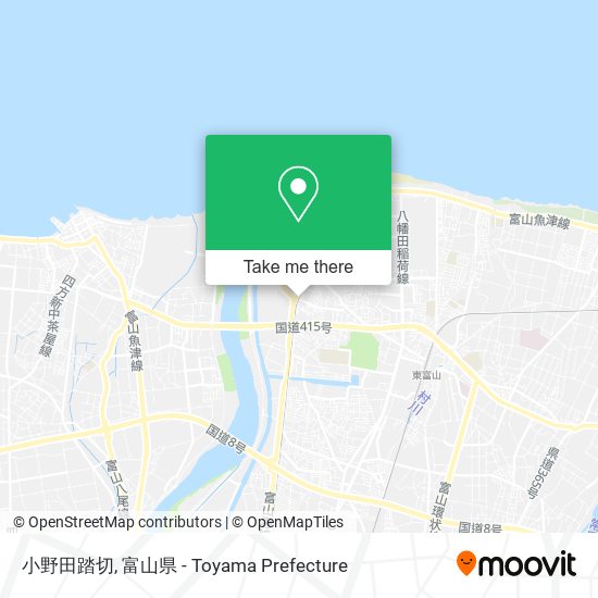 小野田踏切 map