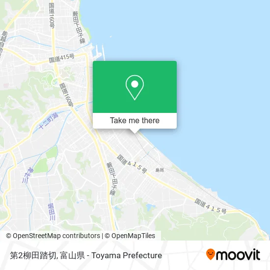 第2柳田踏切 map