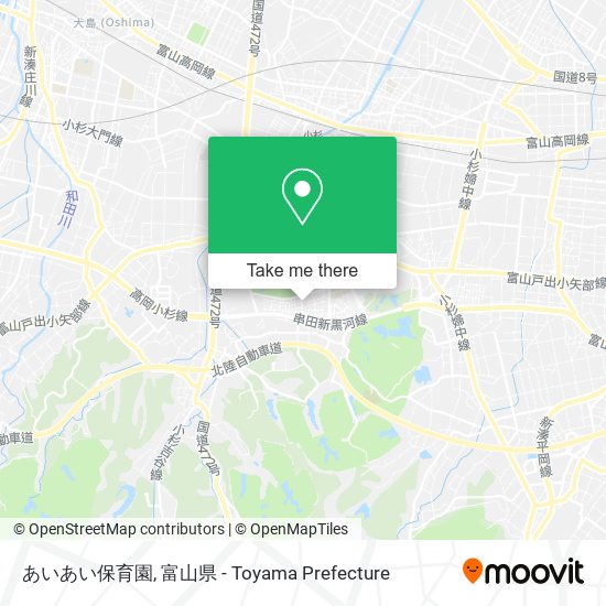 あいあい保育園 map