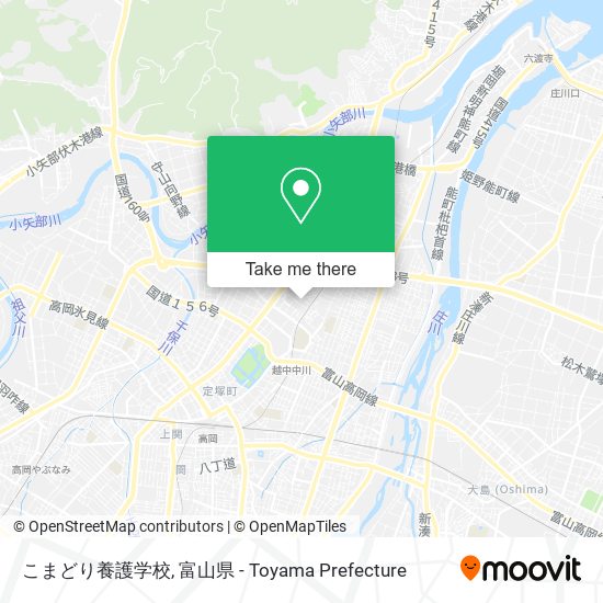 こまどり養護学校 map