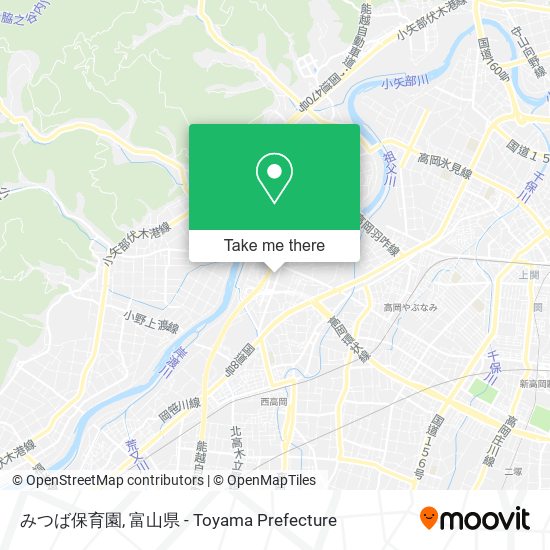 みつば保育園 map