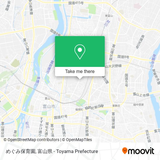 めぐみ保育園 map