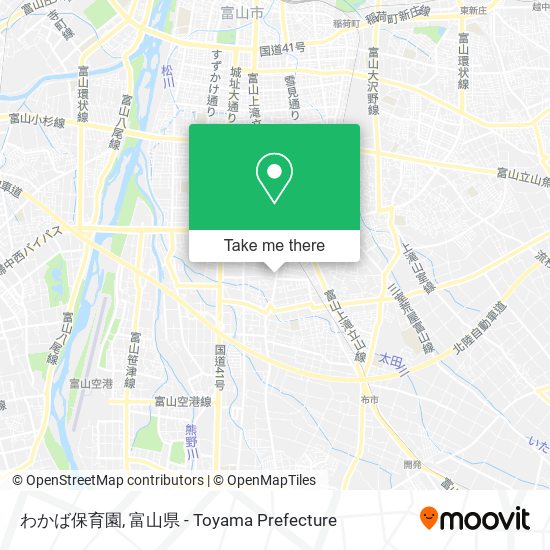 わかば保育園 map