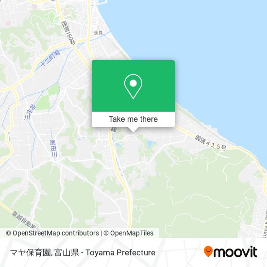 マヤ保育園 map