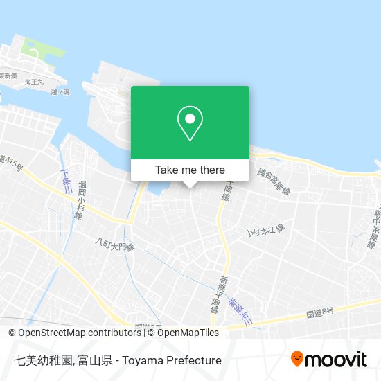 七美幼稚園 map