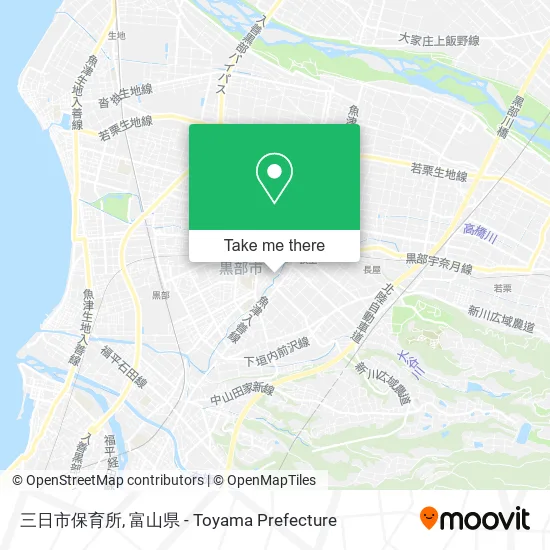三日市保育所 map