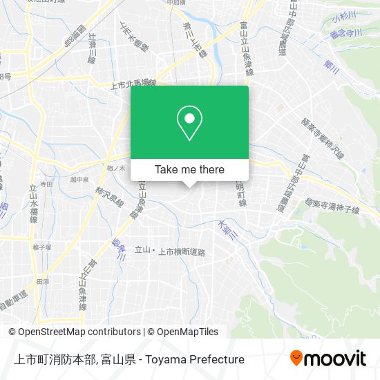 上市町消防本部 map