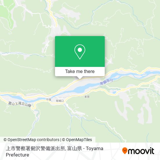 上市警察署剱沢警備派出所 map