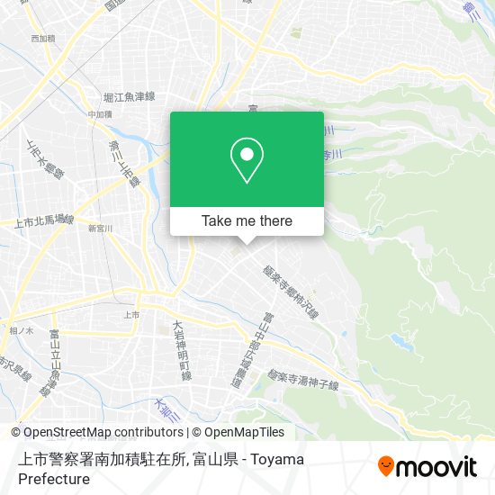 上市警察署南加積駐在所 map
