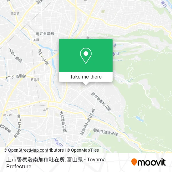 上市警察署南加積駐在所 map