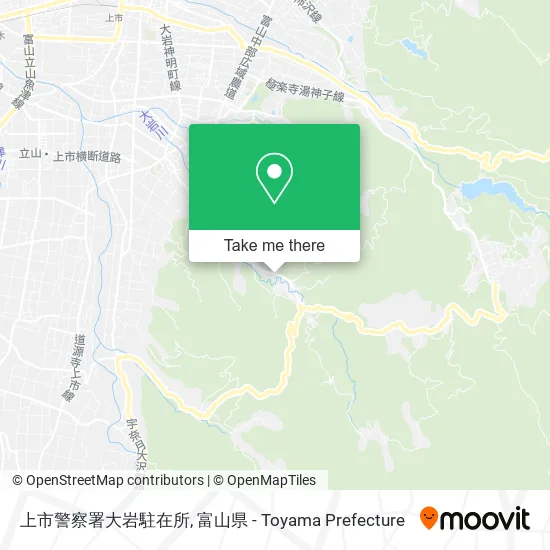 上市警察署大岩駐在所 map