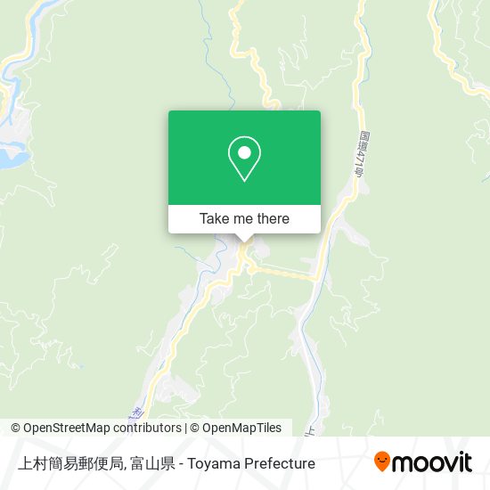 上村簡易郵便局 map
