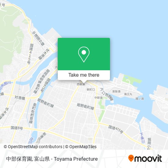 中部保育園 map
