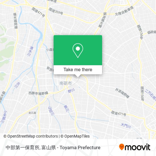 中部第一保育所 map