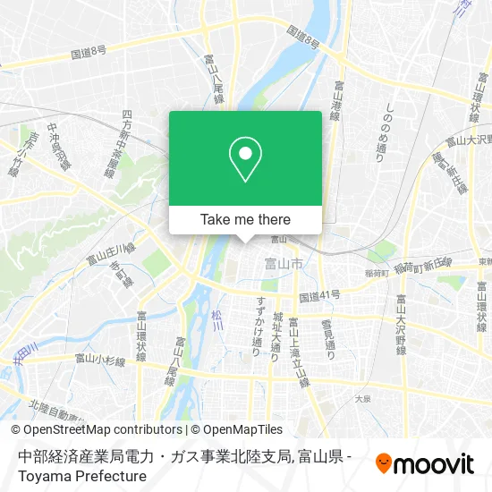 中部経済産業局電力・ガス事業北陸支局 map